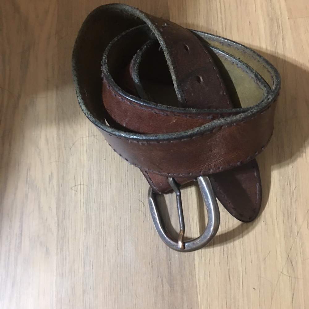 Classic leather belt.... boho